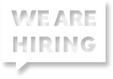 We Are Hiring
